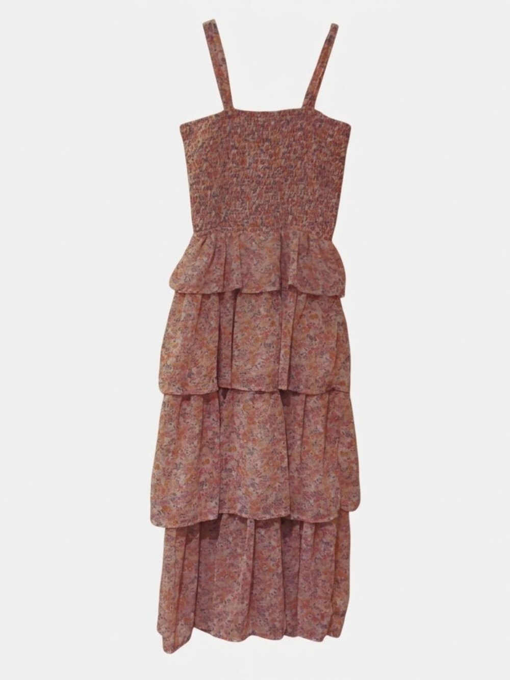 Mimi Chica Floral Print Maxi Dress, Size S